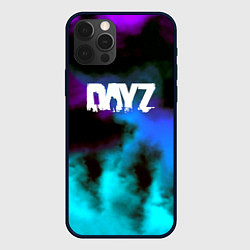 Чехол для iPhone 12 Pro Dayz неоновый космос, цвет: 3D-черный