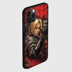 Чехол для iPhone 12 Pro Edward Elric - Fullmetal Alchemist, цвет: 3D-черный — фото 2