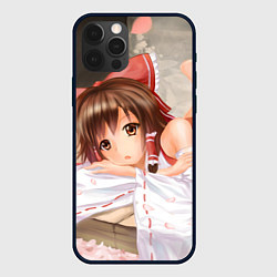 Чехол для iPhone 12 Pro Touhou Project Рейму милая, цвет: 3D-черный