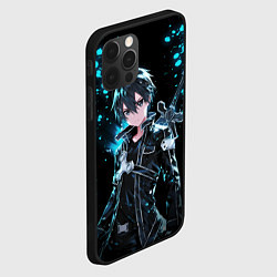 Чехол для iPhone 12 Pro Kirito - Мастера меча онлайн, цвет: 3D-черный — фото 2