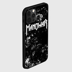 Чехол для iPhone 12 Pro Manowar black ice, цвет: 3D-черный — фото 2