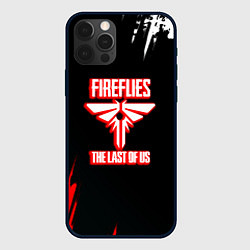 Чехол для iPhone 12 Pro The Last of Us краски текстура, цвет: 3D-черный