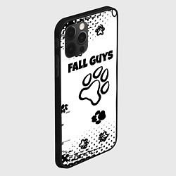 Чехол для iPhone 12 Pro Fall Guys game, цвет: 3D-черный — фото 2