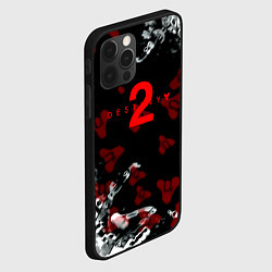 Чехол для iPhone 12 Pro Destiny pattern game, цвет: 3D-черный — фото 2