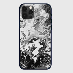 Чехол для iPhone 12 Pro Зловещая дымка, цвет: 3D-черный