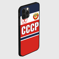Чехол для iPhone 12 Pro Союз Советских Социалистических Республик - СССР, цвет: 3D-черный — фото 2