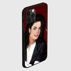 Чехол для iPhone 12 Pro Michael Jackson с пантерой и автографом, цвет: 3D-черный — фото 2