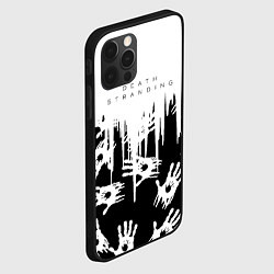 Чехол для iPhone 12 Pro Death Stranding знаки, цвет: 3D-черный — фото 2