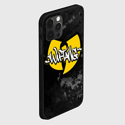 Чехол для iPhone 12 Pro Wu tang clan logo, цвет: 3D-черный — фото 2