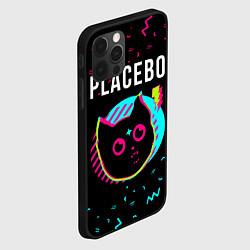 Чехол для iPhone 12 Pro Placebo - rock star cat, цвет: 3D-черный — фото 2