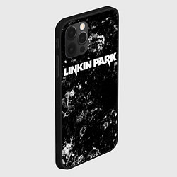 Чехол для iPhone 12 Pro Linkin Park black ice, цвет: 3D-черный — фото 2