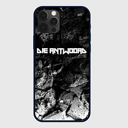 Чехол для iPhone 12 Pro Die Antwoord black graphite, цвет: 3D-черный