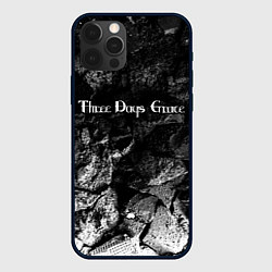 Чехол для iPhone 12 Pro Three Days Grace black graphite, цвет: 3D-черный