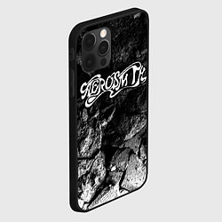 Чехол для iPhone 12 Pro Aerosmith black graphite, цвет: 3D-черный — фото 2