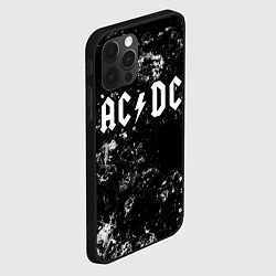 Чехол для iPhone 12 Pro AC DC black ice, цвет: 3D-черный — фото 2