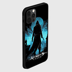 Чехол для iPhone 12 Pro Assassins creed сумерки, цвет: 3D-черный — фото 2