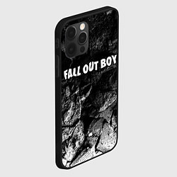 Чехол для iPhone 12 Pro Fall Out Boy black graphite, цвет: 3D-черный — фото 2