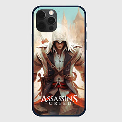 Чехол iPhone 12 Pro Assassins creed большой город