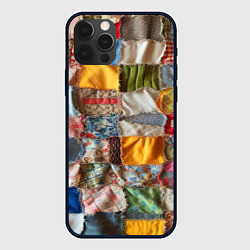 Чехол для iPhone 12 Pro Patchwork - ai art, цвет: 3D-черный