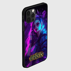 Чехол для iPhone 12 Pro League of Legends Kaisa Kda style, цвет: 3D-черный — фото 2