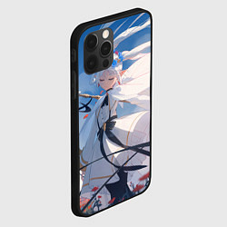 Чехол для iPhone 12 Pro Sousou no Frieren Фрирен beautiful, цвет: 3D-черный — фото 2