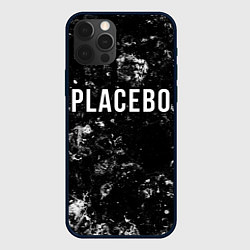 Чехол для iPhone 12 Pro Placebo black ice, цвет: 3D-черный