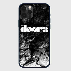 Чехол для iPhone 12 Pro The Doors black graphite, цвет: 3D-черный