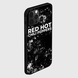 Чехол для iPhone 12 Pro Red Hot Chili Peppers black ice, цвет: 3D-черный — фото 2