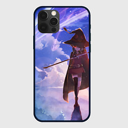 Чехол для iPhone 12 Pro Konosuba Мэгумин cute, цвет: 3D-черный