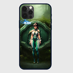 Чехол для iPhone 12 Pro Stellar Blade Eve girl, цвет: 3D-черный