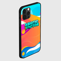 Чехол для iPhone 12 Pro Abiotic Factor цветное безумие, цвет: 3D-черный — фото 2