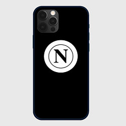 Чехол для iPhone 12 Pro Napoli fc sport logo, цвет: 3D-черный