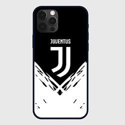 Чехол для iPhone 12 Pro Juventus sport geometry fc club, цвет: 3D-черный