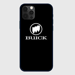 Чехол для iPhone 12 Pro Buick avto, цвет: 3D-черный
