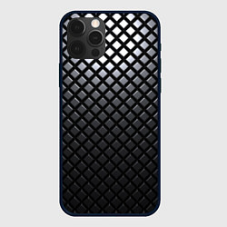 Чехол для iPhone 12 Pro Доспехи из карбона, цвет: 3D-черный