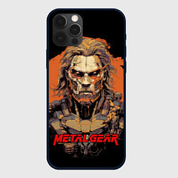 Чехол для iPhone 12 Pro Venom Snake Metal gear game, цвет: 3D-черный