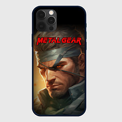 Чехол для iPhone 12 Pro Веном Снейк из игры Metal gear, цвет: 3D-черный