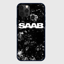 Чехол iPhone 12 Pro Saab black ice