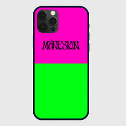 Чехол для iPhone 12 Pro Maneskin rock, цвет: 3D-черный