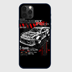 Чехол для iPhone 12 Pro Skyline korch r34, цвет: 3D-черный