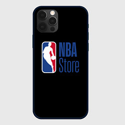 Чехол для iPhone 12 Pro NBA store, цвет: 3D-черный