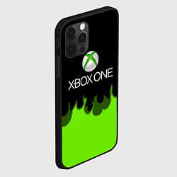 Чехол для iPhone 12 Pro Xbox green fire, цвет: 3D-черный — фото 2