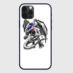 Чехол iPhone 12 Pro BMW s1000rr dragon