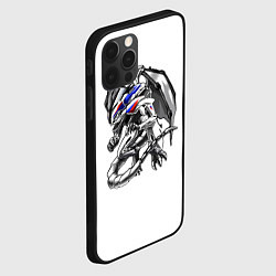 Чехол для iPhone 12 Pro BMW s1000rr dragon, цвет: 3D-черный — фото 2