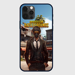 Чехол iPhone 12 Pro PUBG персонаж в маске