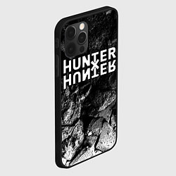 Чехол для iPhone 12 Pro Hunter x Hunter black graphite, цвет: 3D-черный — фото 2