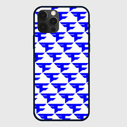 Чехол для iPhone 12 Pro FaZe Clan pattern team, цвет: 3D-черный