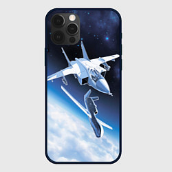 Чехол для iPhone 12 Pro Атака МиГ-31 на Глобал Хок, цвет: 3D-черный