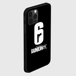 Чехол для iPhone 12 Pro Rainbow six ubisoft game, цвет: 3D-черный — фото 2