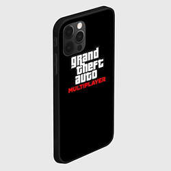 Чехол для iPhone 12 Pro GTA мультиплеер, цвет: 3D-черный — фото 2